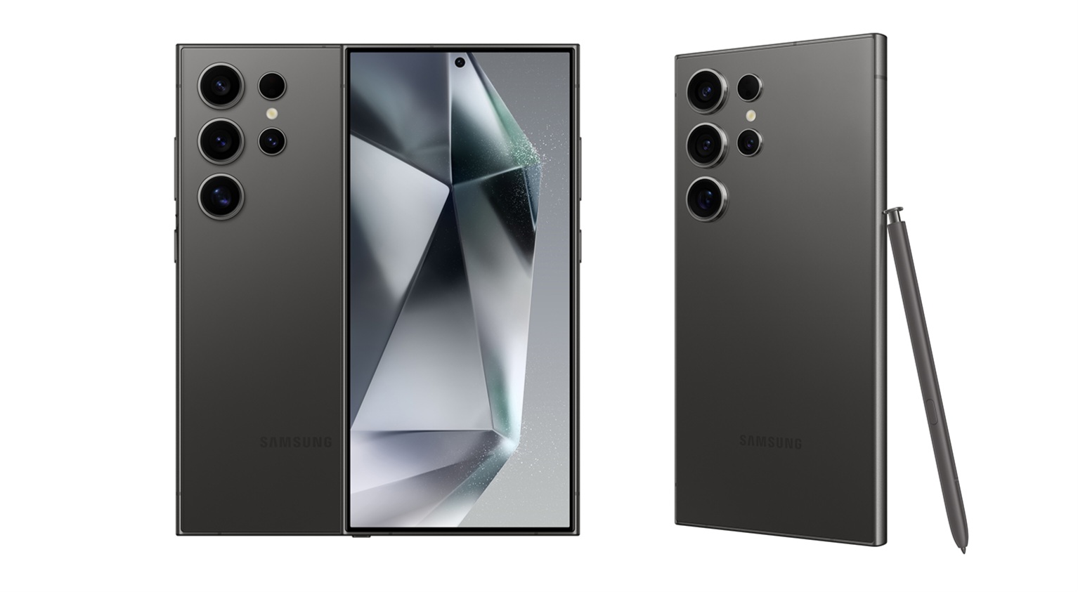 Samsung Galaxy S24 Back and Frount View