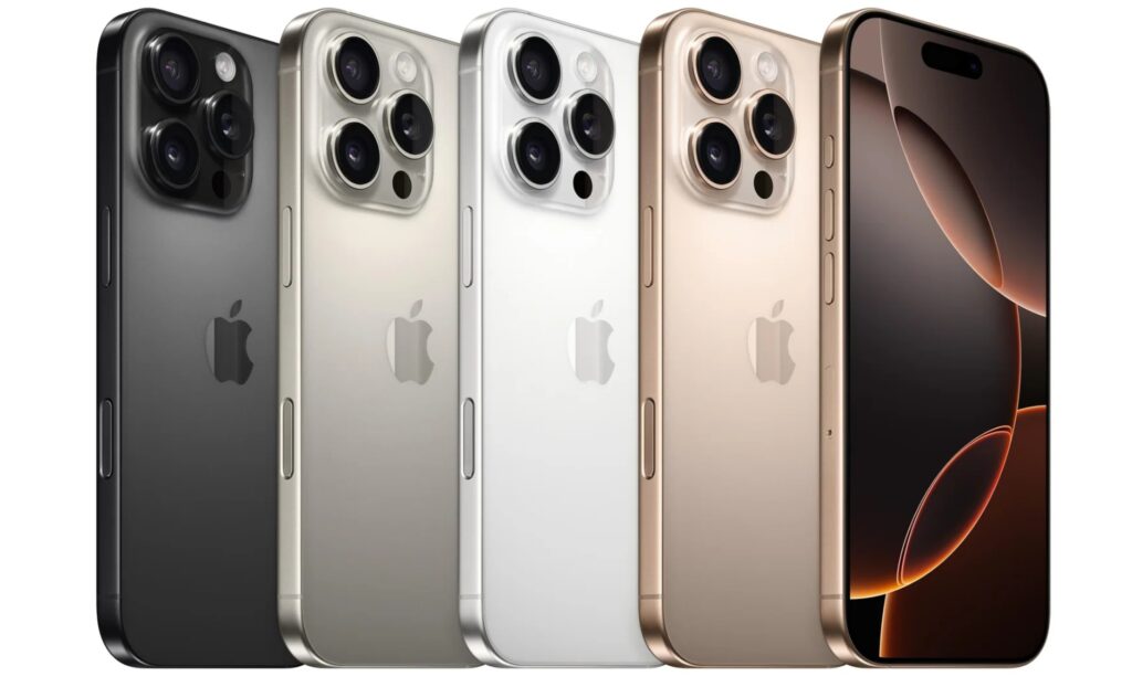 iPhone 16 pro colors