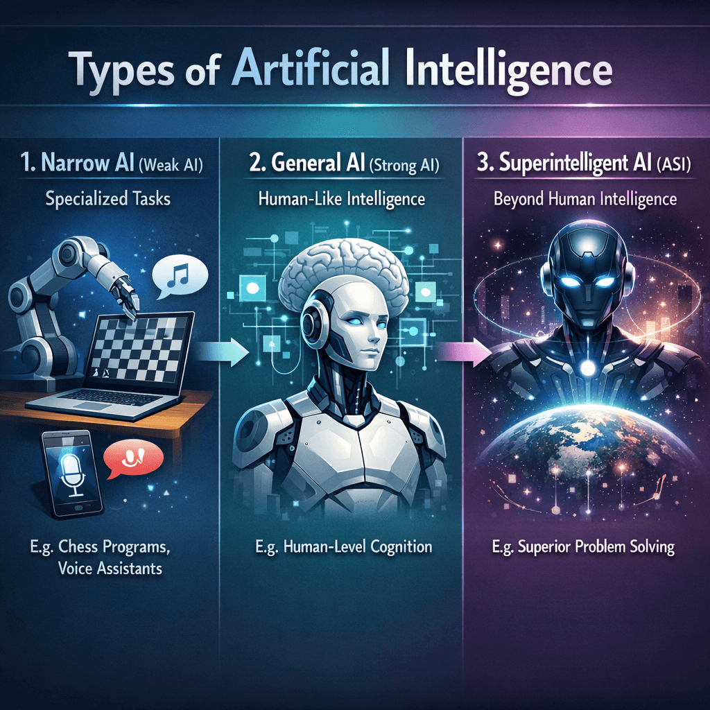 types of artificial intelligence