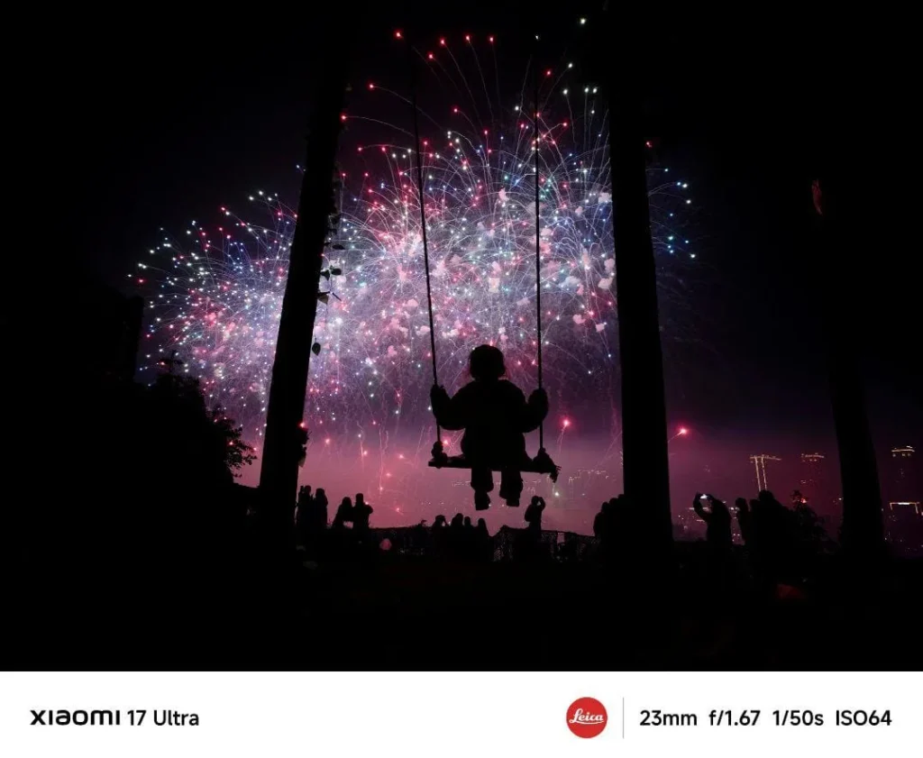 -- Xiaomi 17 picture sample low light photography