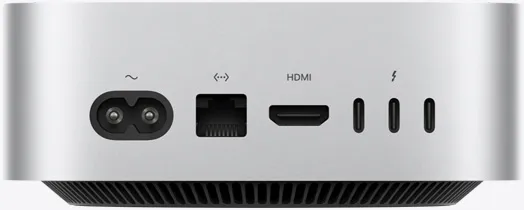Mac Mini M6 vs. M5 Pro: Which Mac Mini is Better for Heavy Workflows 4 Mac Mini M6 vs. M5 Pro: back ports