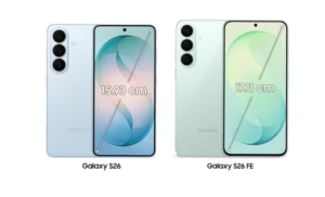 Samsung Galaxy S26 FE vs Galaxy S26 