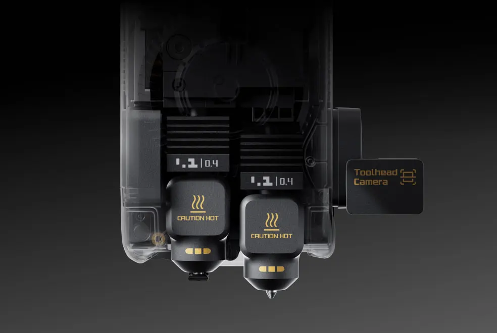 Why the New Bambu Lab X2D AMS is a Game Changer 2 Bambu lab x2d. Dual nozzle